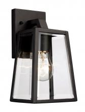  50210 BK - Obsidian 10" Wall Lantern.